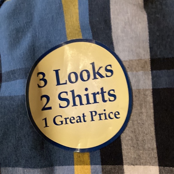 Boys button down shirt and t-shirt.  Size Large 10-12 - Picture 4 of 7